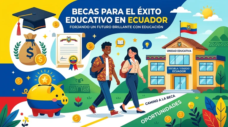 Becas y ayudas económicas para educación en Ecuador: guía 2025-2026