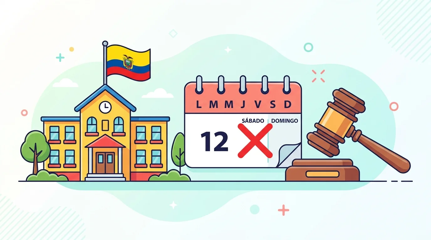 La Corte Constitucional elimina las clases obligatorias de los sábados en Ecuador: qué significa la sentencia para padres, docentes y colegios