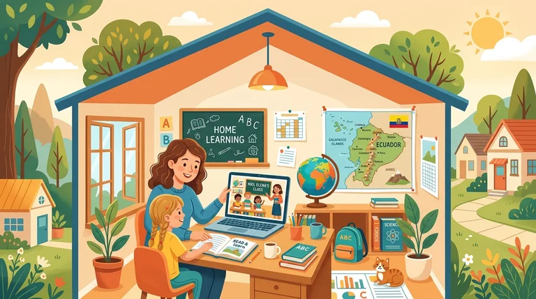 Homeschooling y educación virtual en Ecuador: opciones para 2025-2026