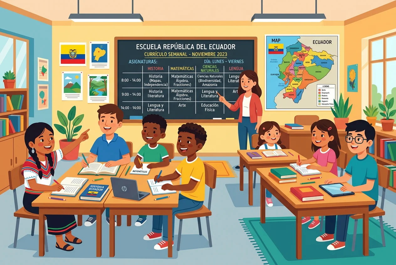 Nueva malla curricular 2026 en Ecuador: todos los cambios en EGB y Bachillerato para el nuevo año lectivo
