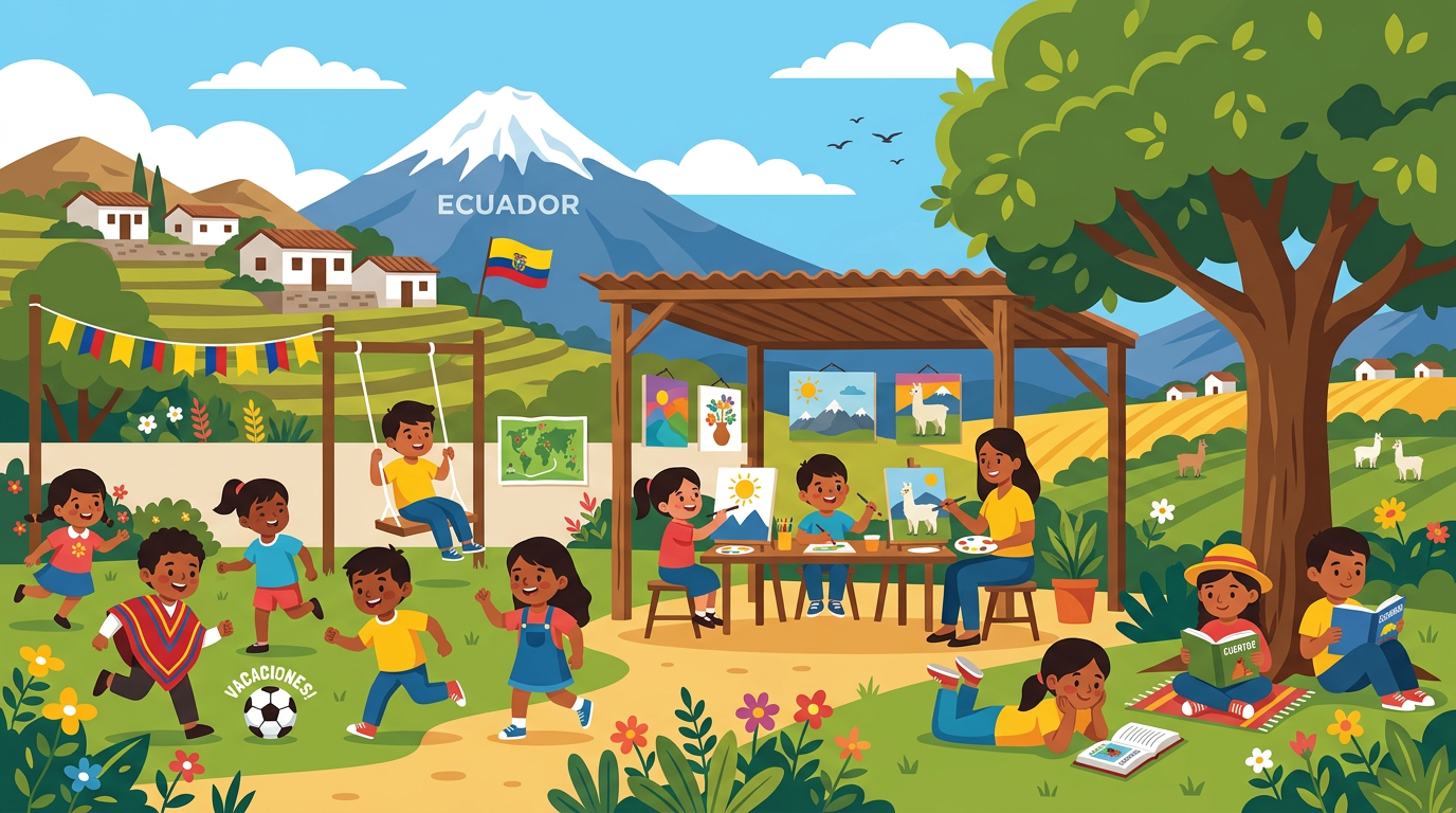 Vacaciones escolares en Ecuador: actividades educativas, recreativas y destinos imperdibles para niños y adolescentes 2026